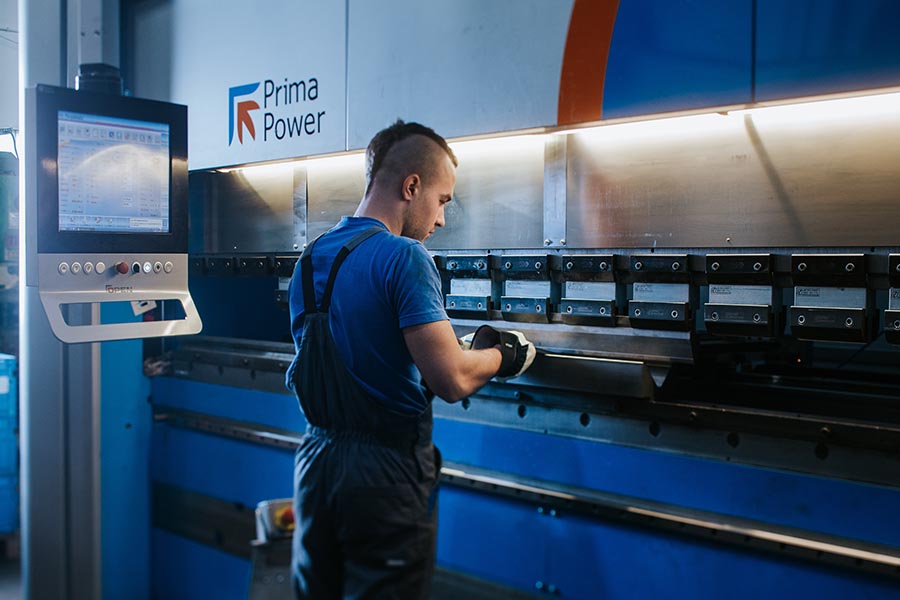 CNC krivljenje aluminija