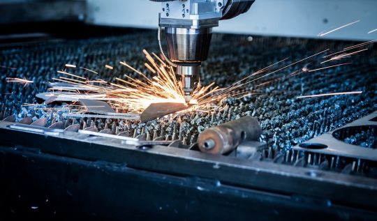 Laserski razrez profilov za industrijsko uporabo